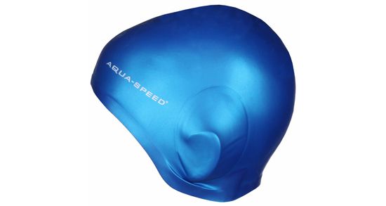 Aquaspeed Multipack 4ks Ear kúpacia čiapka modrá
