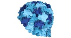 Aquaspeed Bloom kúpacia čiapka modrá-modrá