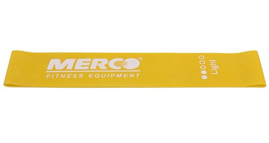 Merco Multipack 6ks Mini Band posiňlovacia guma žltá