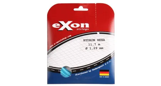 Exon Multipack 2ks Tenisový výplet Hydron Hexa 11,7 m modrý, 1,24