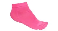 Merco Grippy S1 ponožky na jogu, prstové ružová