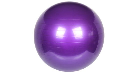Merco Multipack 2ks Yoga Ball gymnastická lopta fialová, 65 cm