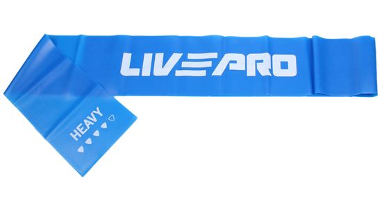 LivePro Multipack 4ks Resistance LP8413 posiňlovacia guma modrá