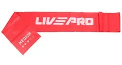 LivePro Multipack 4ks Resistance LP8413 posiňlovacia guma červená