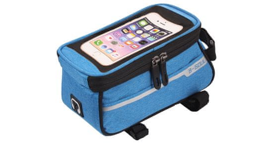 B-SOUL Multipack 2ks Front 1.0 taška na rám modrá
