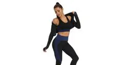 Merco Yoga Sense fitness set dámsky čierna-modrá, S