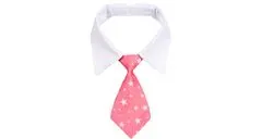 Merco Multipack 3ks Gentledog kravata pre psov ružová, S
