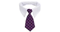 Merco Multipack 3ks Gentledog kravata pre psov fialová, S