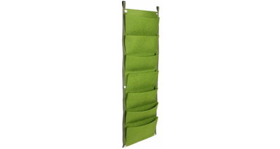 Merco Multipack 2ks Vertical Grow Bag 7 textilné kvetináče na stenu zelená, 1 ks