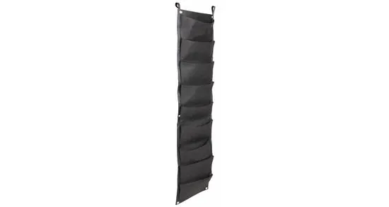 Merco Multipack 2ks Vertical Grow Bag 9 textilné kvetináče na stenu čierna, 1 ks