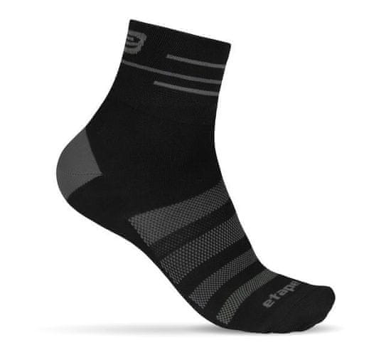Etape Multipack 3ks SOX športové ponožky čierna-antracitová, M/L