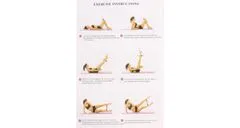 Merco Multipack 2ks Yoga Crescent kruh joga pilates ružová