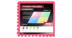 Merco Colored Puzzle fitness podložka mix farieb, 4 ks