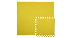 Merco Colored Puzzle fitness podložka žltá, 4 ks