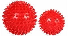 Merco Massage Ball masážna lopta červená, 7,5 cm