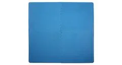 Merco Colored Puzzle fitness podložka modrá, 4 ks