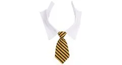 Merco Multipack 3ks Gentledog kravata pre psov žltá, S
