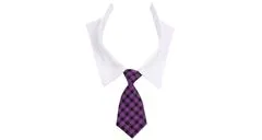 Merco Multipack 3ks Gentledog kravata pre psov fialová, S