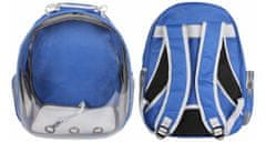 Merco Petbag Transparent batoh pre miláčikov tm. modrá, 1 ks