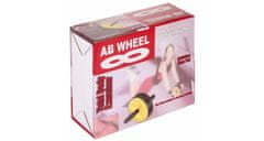 Merco AB Double Wheel posilňovacie koliesko žltá, 1 ks