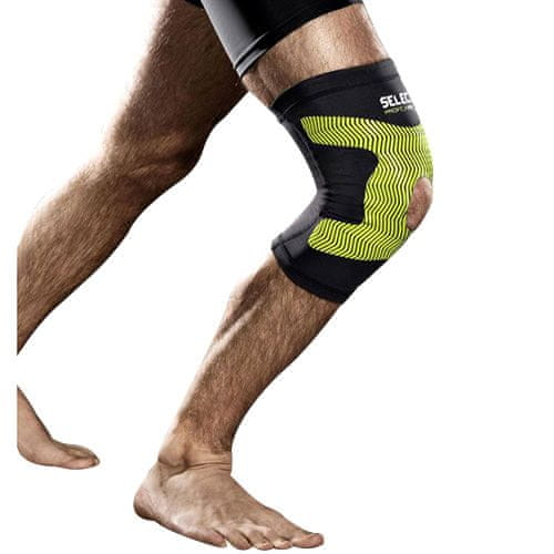SELECT Kompresná bandáž kolena Compression knee support 6252, Kompresná bandáž kolena Compression knee support 6252 čierna | 604_BLACK | M