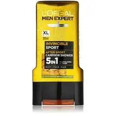 Loreal Paris Sprchový gél na telo a vlasy Men Expert Invincible Sport (Shower Gel) (Objem 300 ml)
