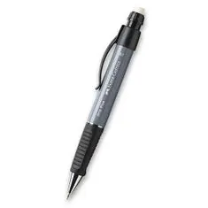Faber-Castell Mechanická ceruzka Grip Plus 0,7 mm metalická šedá