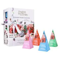 English Tea Shop Darčeková kolekcia Vianočné biela BIO 12 pyramidek