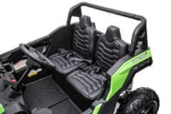 Lean-toys Batériový vozík STRONG A032 zelený