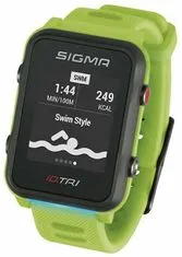 Sigma Pulsmetr iD.TRI SET Neon Green 24270