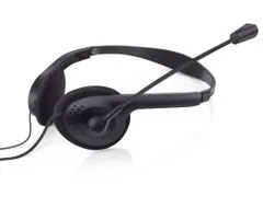Sandberg PC slúchadlá BULK USB headset s mikrofónom, čierna