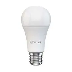 Tellur WiFi Smart žiarovka E27, 9 W, biele prevedenie, teplá biela, stmievač