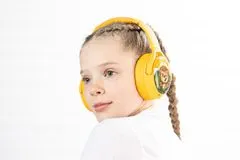 BuddyPhones Cosmos+ detské bluetooth slúchadlá s odnímateľným mikrofónom, žltá