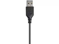 Sandberg PC slúchadlá USB Chat Headset s mikrofónom, čierna