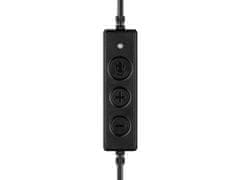 Sandberg PC slúchadlá USB Pro Stereo Headset s mikrofónom, čierna