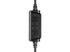 Sandberg PC slúchadlá USB Chat Headset s mikrofónom, čierna
