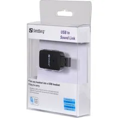 Sandberg externá zvuková karta USB-Sound Link