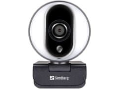 Sandberg Webová kamera, Streamer USB Webcam Pro