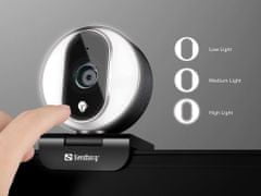 Sandberg Webová kamera, Streamer USB Webcam Pro