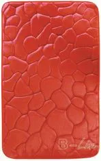 eoshop Kúpeľňová rohož 3D 0133 red (Variant: 40 x 50 cm)