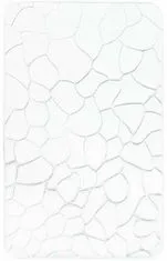 eoshop Kúpeľňová rohož 3D 0133 white (Variant: 40 x 50 cm)
