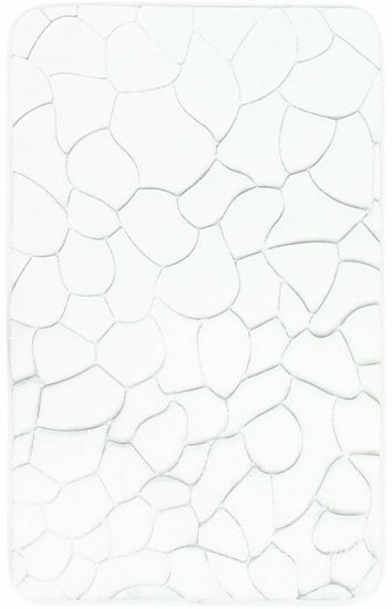 eoshop Kúpeľňová rohož 3D 0133 white (Variant: 50 x 80 cm)