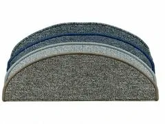 eoshop Nášľapy na schody Porto (polkruh a obdĺžnik) (Variant: Porto modrý 28 x 65 cm polkruh-ZĽAVA POSLEDNÉ 1 KUS)