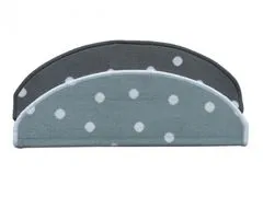 eoshop Schodiskové nášľapy Bodky (Variant: Puntík mintový polkruh 24 x 65 cm)