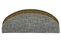 eoshop Nášľapy na schody Alassio (polkruh a obdĺžnik) (Variant: Alassio zlatohnedý 24 x 65 cm obdĺžnik)