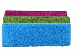 eoshop Nášľapy na schody Color Shaggy (polkruh - obdĺžnik) (Variant: Color shaggy modrý polkruh 28x65 cm)