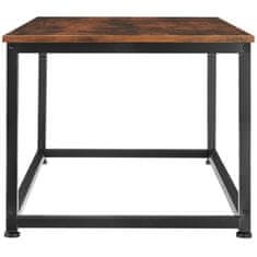 tectake Konferenčný stolík Lynch 100x55x45,5cm - Industrial tmavé drevo