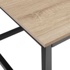 tectake Konferenčný stolík Lynch 100x55x45,5cm - Industrial svetlé drevo, dub Sonoma