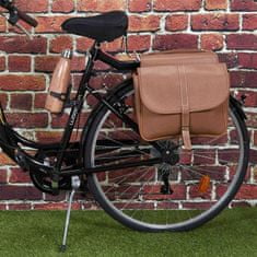 Northix Dvojitá taška na bicykel z umelej kože 