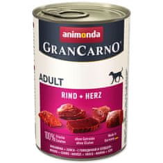 Animonda Konzerva Gran Carno hovädzie + srdce - 400 g